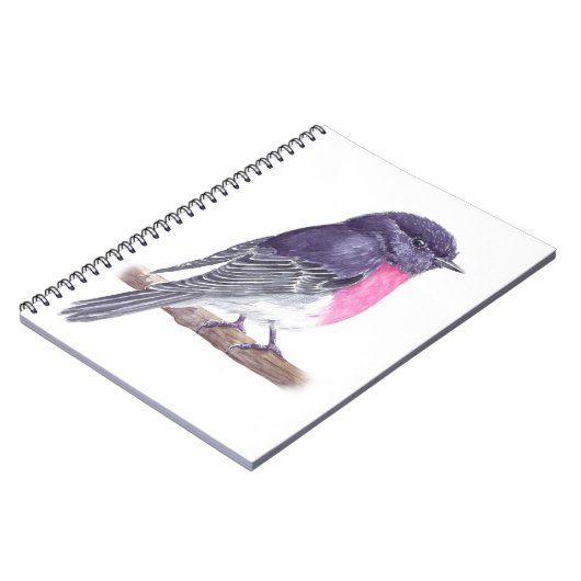 Rose Notizblock (Linke Seite)