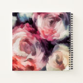 Rose Notizblock (Rückseite)