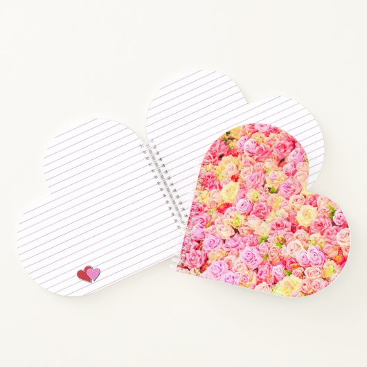 Rose Notizblock (Innenseite)