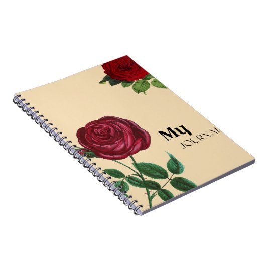 Rose Notizblock (Rechte Seite)