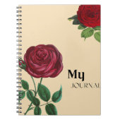 Rose Notizblock (Vorderseite)