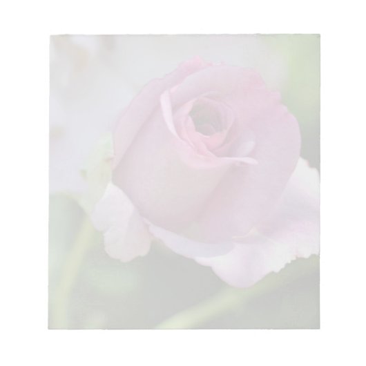 Rose Notizblock (Vorderseite)