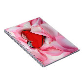 Rose Notizblock (Rechte Seite)