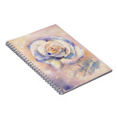 Rose Notizblock (Rechte Seite)