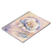 Rose Notizblock (Linke Seite)