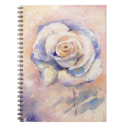 Rose Notizblock (Vorderseite)