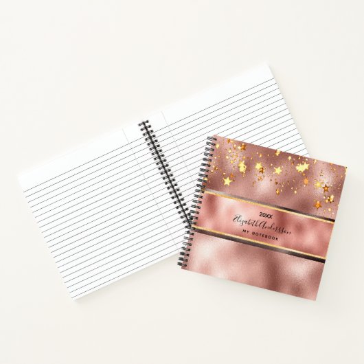 Rose Notizblock (Innenseite)