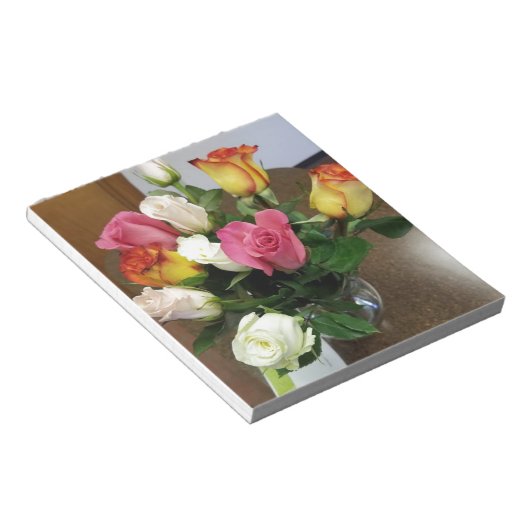 Rose Notizblock (angewinkelt)