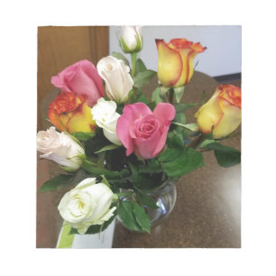 Rose Notizblock