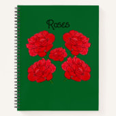 Rose Notizblock (Vorderseite)