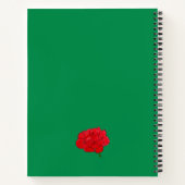 Rose Notizblock (Rückseite)