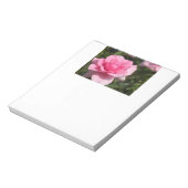 Rose Notizblock (Rotiert)