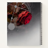 Rose Notizblock (Rückseite)