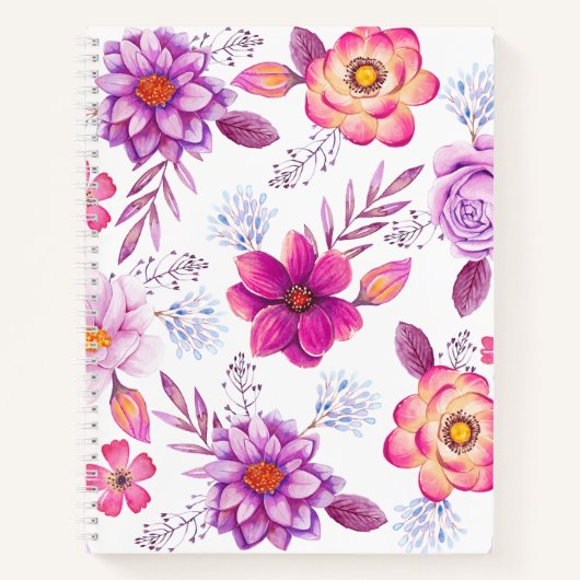 Rose Notizblock (Vorderseite)