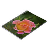 Rose Notizblock (Linke Seite)