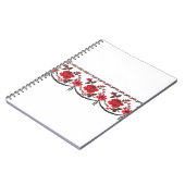 Rose Notizblock (Linke Seite)