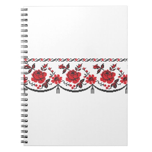 Rose Notizblock (Vorderseite)