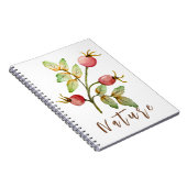 Rose Notizblock (Rechte Seite)