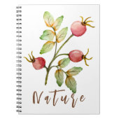 Rose Notizblock (Vorderseite)