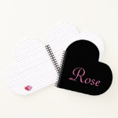Rose Notizblock (Innenseite)