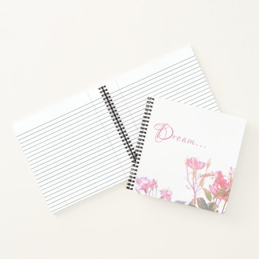 Rose Notizblock (Innenseite)