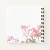 Rose Notizblock (Rückseite)