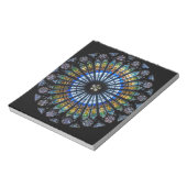 Rose Notizblock (Rotiert)