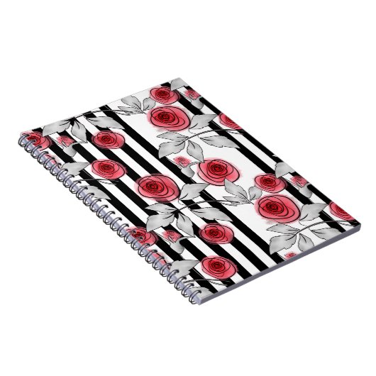 Rose Notizblock (Rechte Seite)