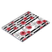 Rose Notizblock (Linke Seite)