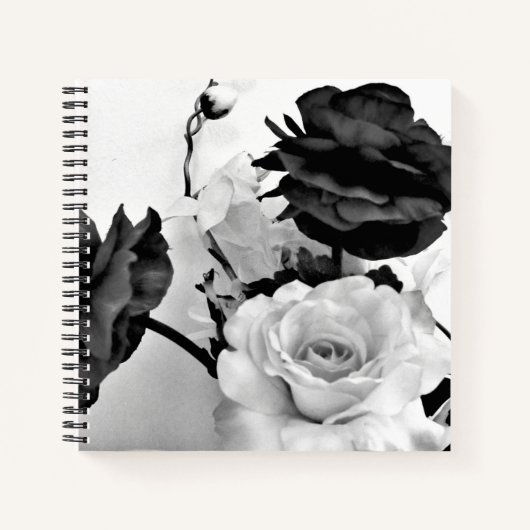 Rose Notizblock (Vorderseite)
