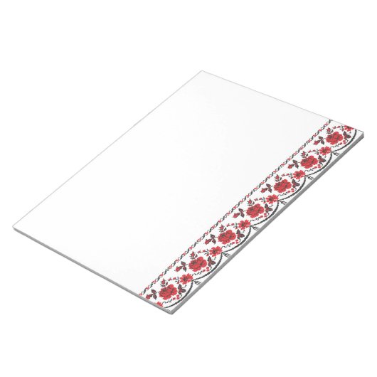 Rose Notizblock (angewinkelt)