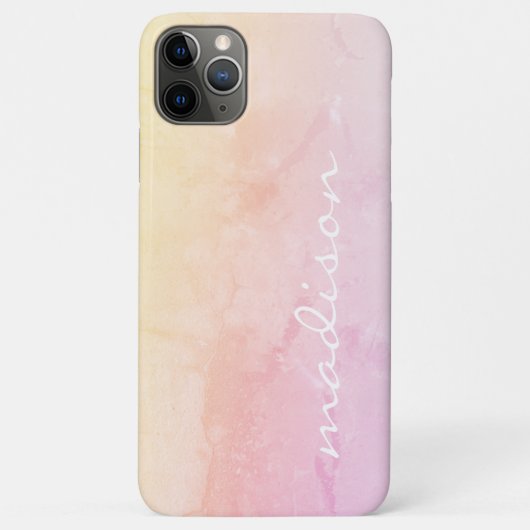 Rose Ombre Glam Case-Mate iPhone Hülle (Rückseite)