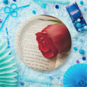 Rose on Shakespeare Pappteller (Party)