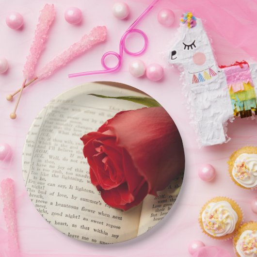 Rose on Shakespeare Pappteller (Party)