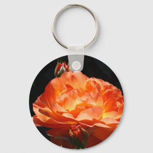 ROSE Orange Rose Blume 2 Karten Geschenke Tasse Schlüsselanhänger