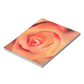 Rose Orange Rose Blüte Blüte Notizblock (Rotiert)