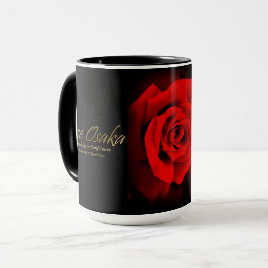 Rose Osaka:Combo Mug Tasse (Vorderseite Links)