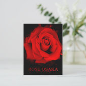 Rose Osaka: Postkarte (Stehend Vorderseite)