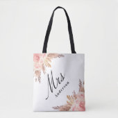Rose Pampas gras Tasche (Vorderseite)