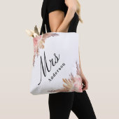 Rose Pampas gras Tasche (Von Nahem)