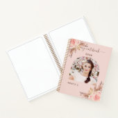 Rose Pampas Notizblock (Innenseite)