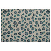 Rose Pandora - Navy Teal Stoff (Fat Quarter (45,7 x 55,9 cm))