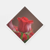 Rose Paper Napkin Serviette (Ecke)