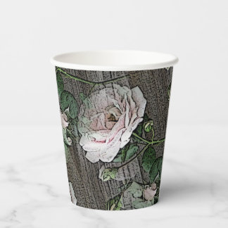 Rose Papier-Cup Pappbecher