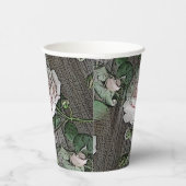 Rose Papier-Cup Pappbecher (Rechts)
