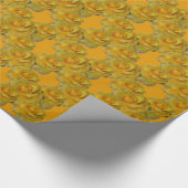 Rose-Papier Romantische Rose Geschenkpapier (Ecke)