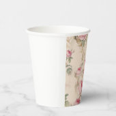 Rose Pappbecher (Rechts)