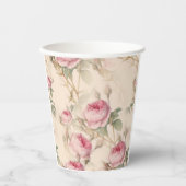 Rose Pappbecher (Vorderseite)