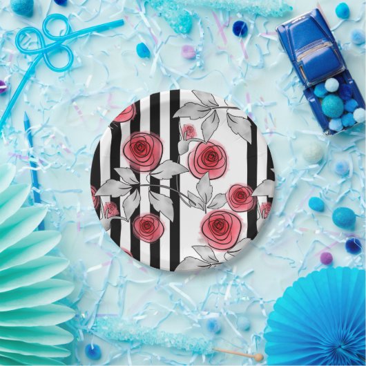 Rose Pappteller (Party)