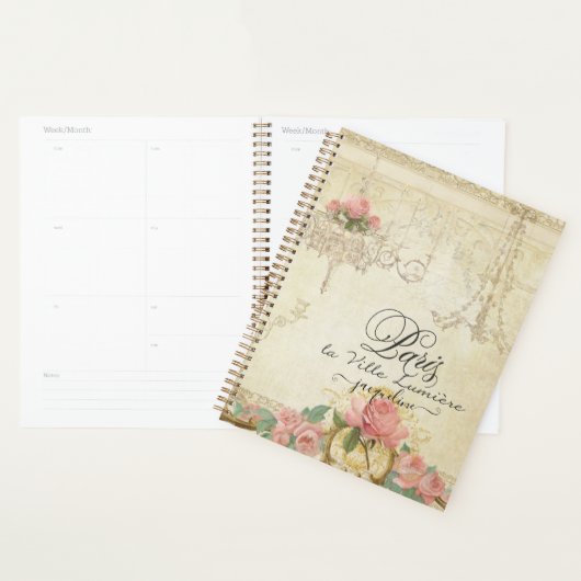 Rose Paris Chandelier Elegant Bridal Wedding Planer (Anzeige)